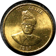 elf Zaire Congo 1 Zaire 1987