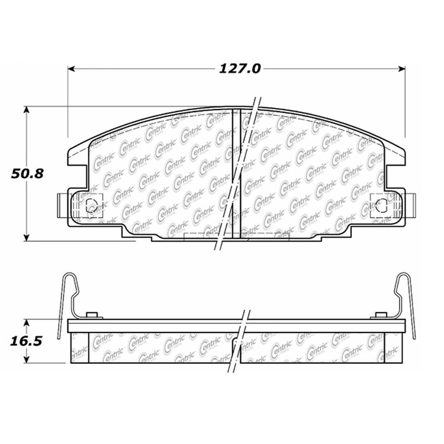 BRAND NEW ULTRA STOP BRAKE PADS MKD363S / D363 FITS *SEE CHART* W/ REAR