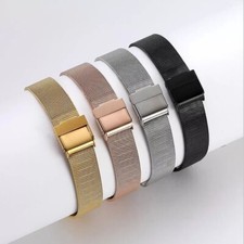 Cinturino Orologio Maglia Milano Mesh Acciaio Inox | Ricambio 14–22 mm