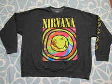Nirvana Smile Overdyed Sweatshirt L/XL
