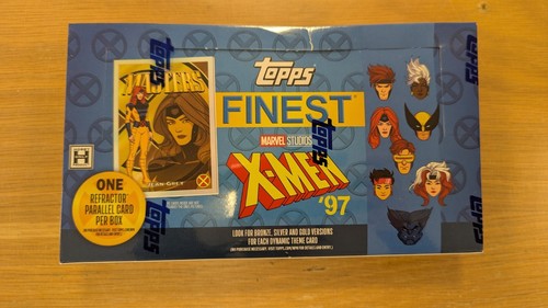 2025 Topps Finest Xmen Hobby Box Sealed 3