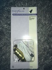 Portafolio Electrificado Candelabro y Botella Adaptador 8 Pies Calibre 18 Juego de Cables 42925