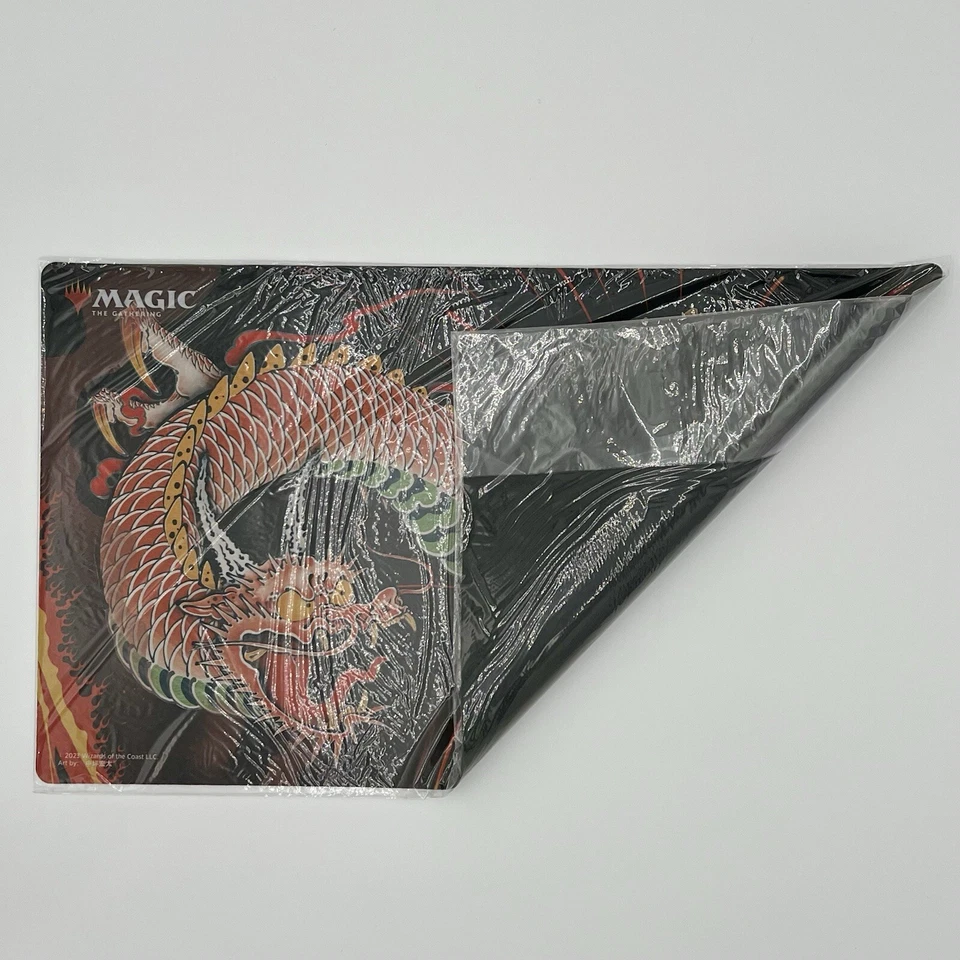 MTG 30th Anniversary Shivan Dragon Playmat Japanese Sealed TCG Standard Size - Image 2 of 4