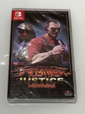 Raging Justice Nintendo Switch - Strictly Limited Games - BRAND NEW & SEALED!