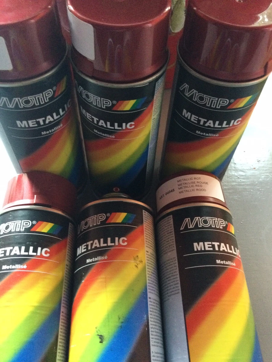 motip spray paint METALLIC RED eBay