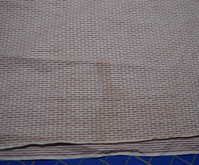 2402 1/2 yd antique 1890-1910's thread dyed woven cotton fabric