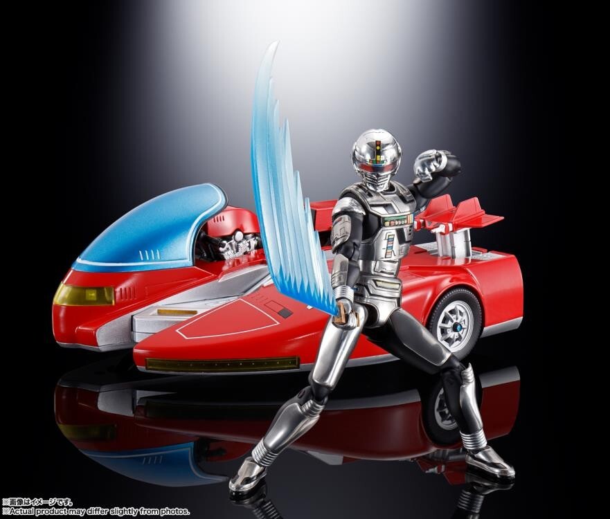Bandai Soul of Chogokin Space Sheriff Gavan & Saibarian Action