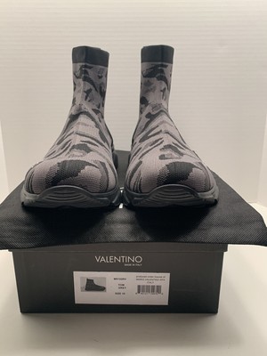 Valentino Camouflage Sock Sneakers Valentino by Mario Valentino Tom Revolver Camo Sock Sneakers  main image 2