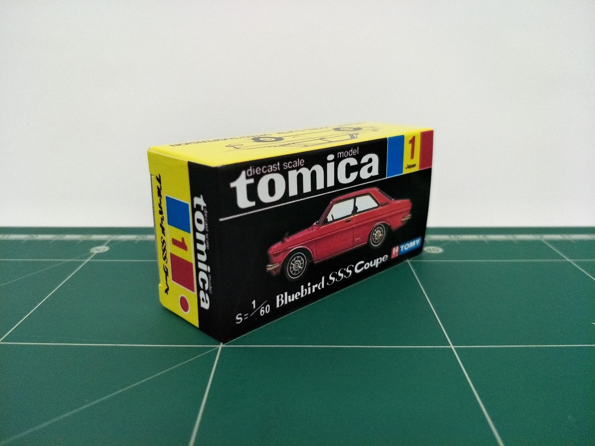トミカ　NISSAN NEW BLUEBIRD SSS NO.1 トミカ トミカ No.1 日産 ニューブルーバード SSS 日本製 1-1-3