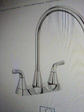 Peerless Parkwood P2935LF-SS Two-Handle Kitchen Faucet-Stainless Steel Finish