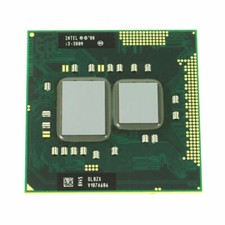 Intel Core CPU i3-380M Dual-Core 2.5GHz/3M SLBZX Socket G1 Laptop Processor
