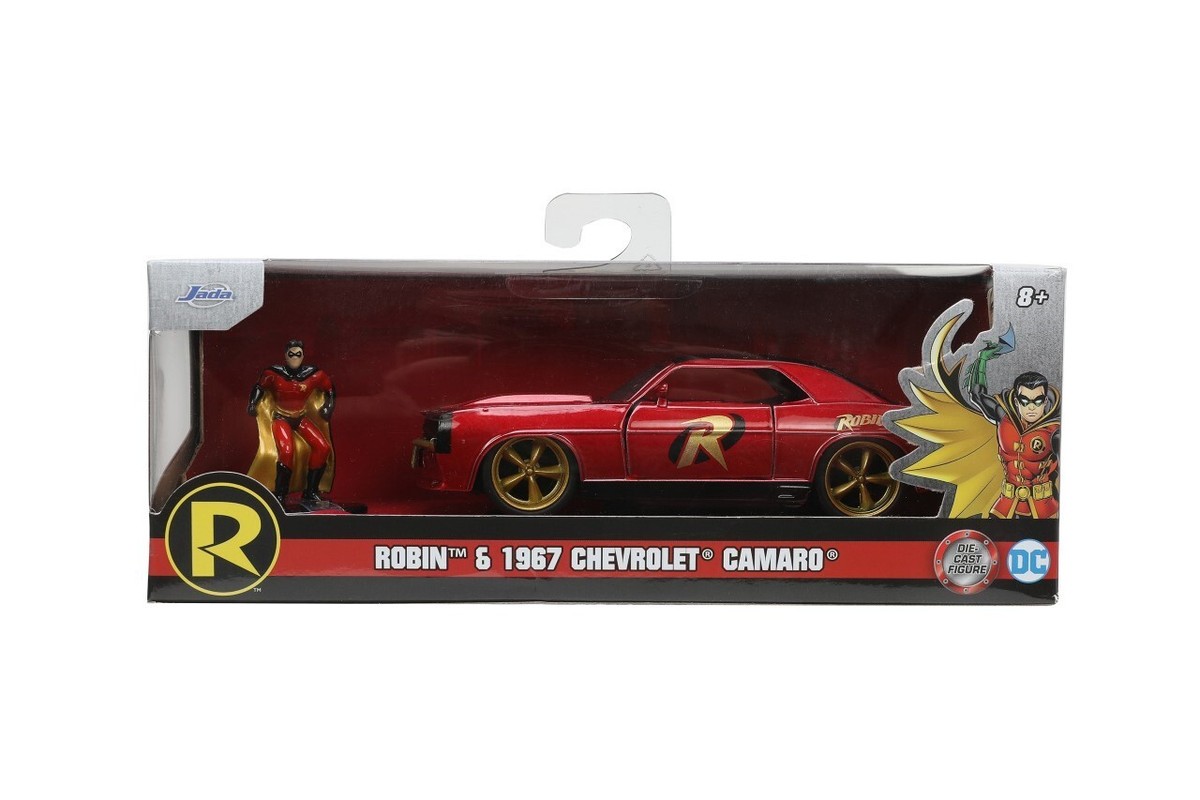 Jada 1:32 Hollywood Rides 1969 Chevrolet Camaro with Robin Figure