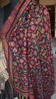 Black SHAWL MASTERPIECE KANI  GENTS LOI JAMAVAR PASHMINA 100% FINE CASHMERE WRAP