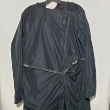 Nike Sportswear Bonded Parka coat Jacket Black Womens Small 804031 010