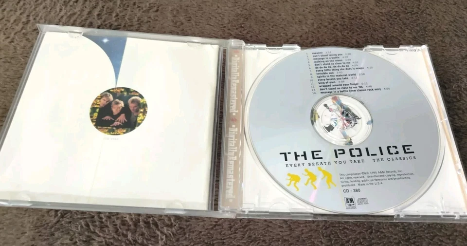 THE Police- Every Breath You Take The Classics CD Digitally Remastered Foto 3 de 4