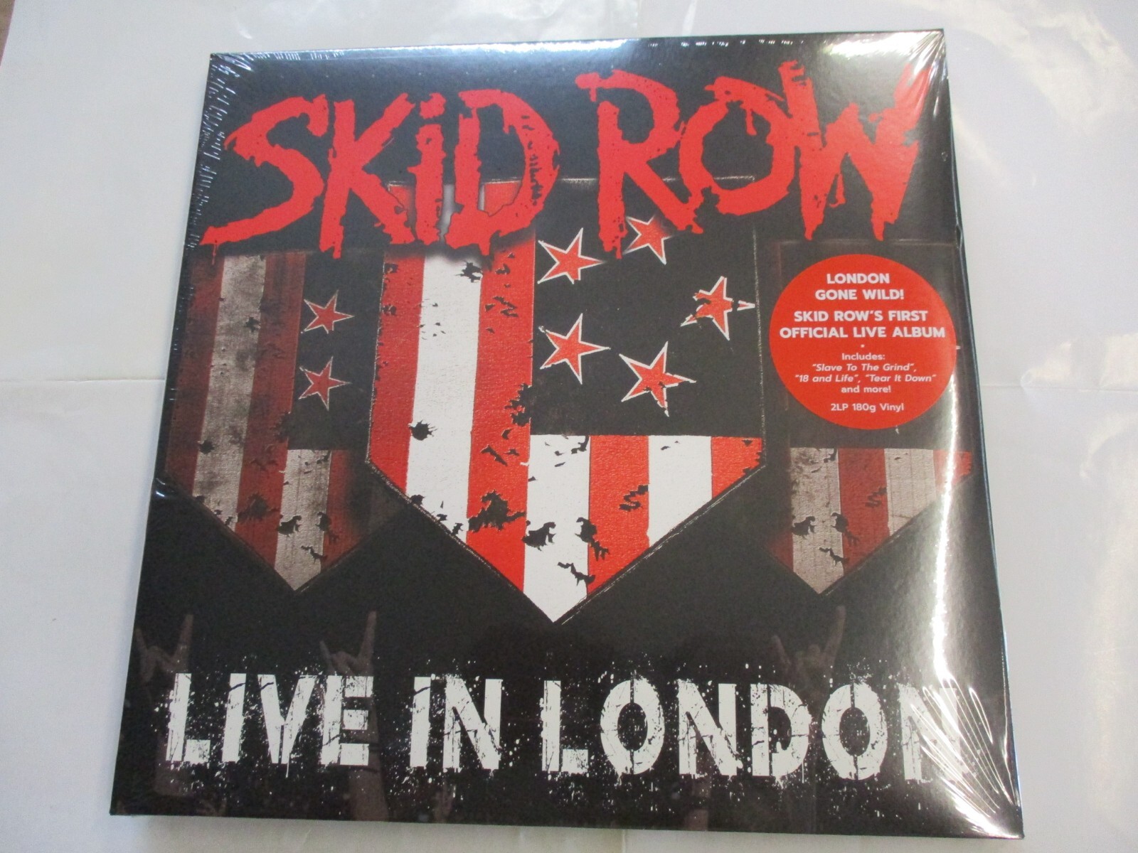 SKID ROW - LIVE IN LONDON - 2LP VINILE SIGILLATO 2024