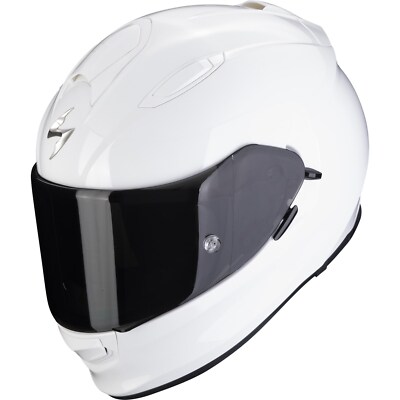 Scorpion motorcycle helmet M - EXO-491 solid - full-face helmet white