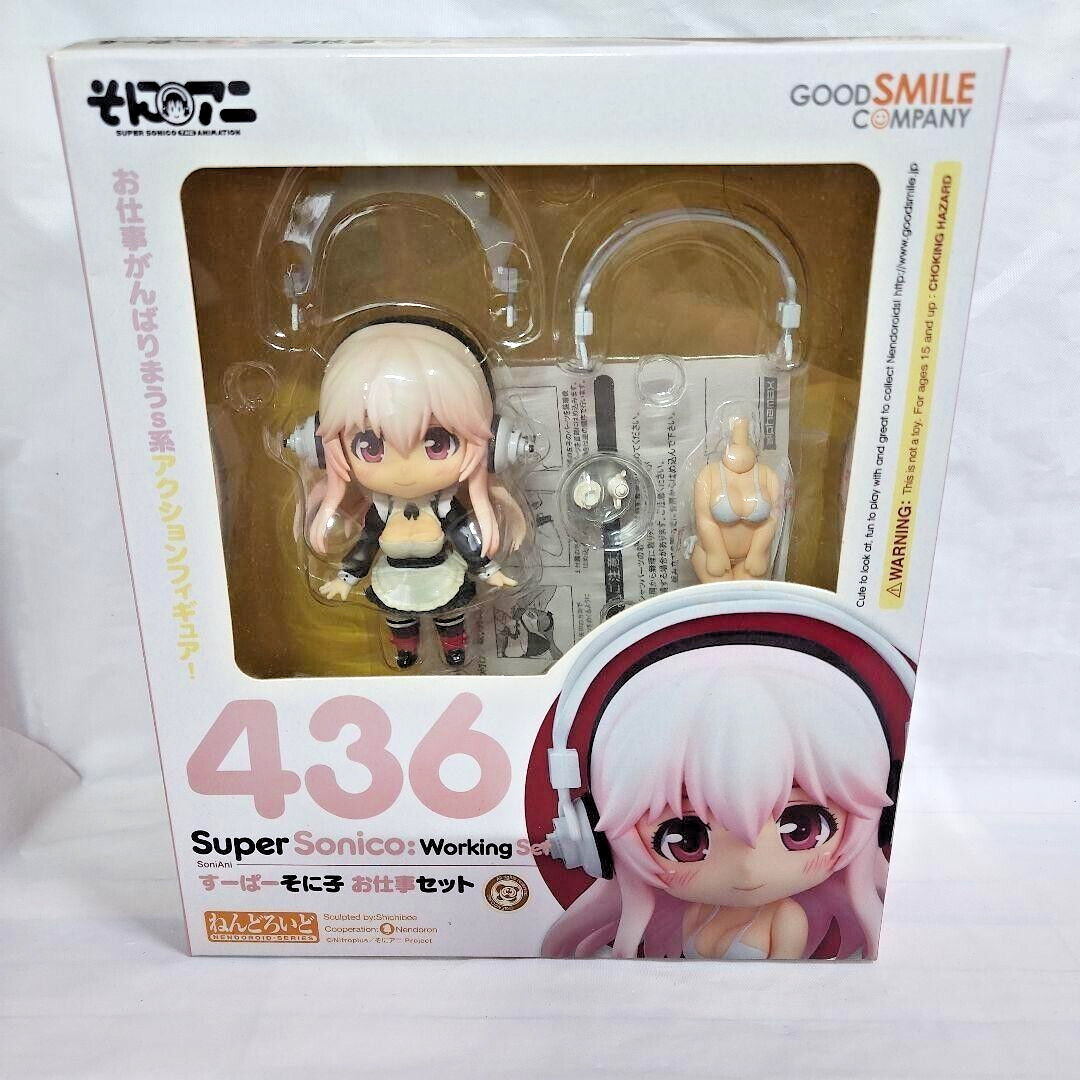 Nendoroid Super Sonico Figure Work Set SoniAni 436 Good Smile