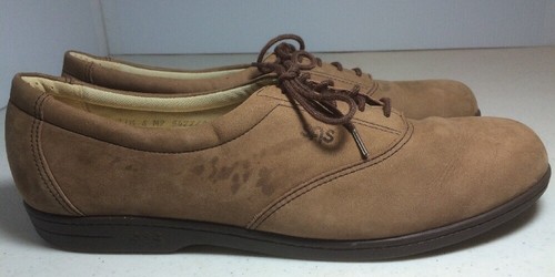 Women's SAS Brown Suede TriPad Comfort Casual Comfy Oxford Sz. 11.5 EXCELLENT - Picture 4 of 7