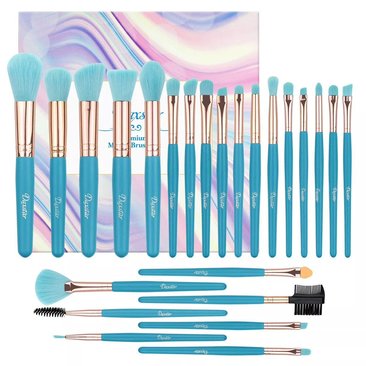 24pcs Makeup Brush Set Foundation Eyebrow Blush Concealer Face