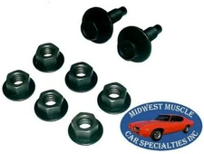 64-72 GM GTO Judge Chevelle Skylark Cutlass Bucket Seat Bolts Nuts Hardware GA