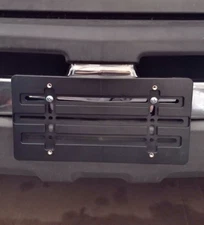 License Plate Tag Holder Mounting Adapter Bumper Kit Bracket for International