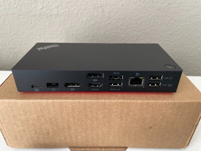 Lenovo ThinkPad 40AY Universal USB-C Docking Station Gen2 w/ DP +
