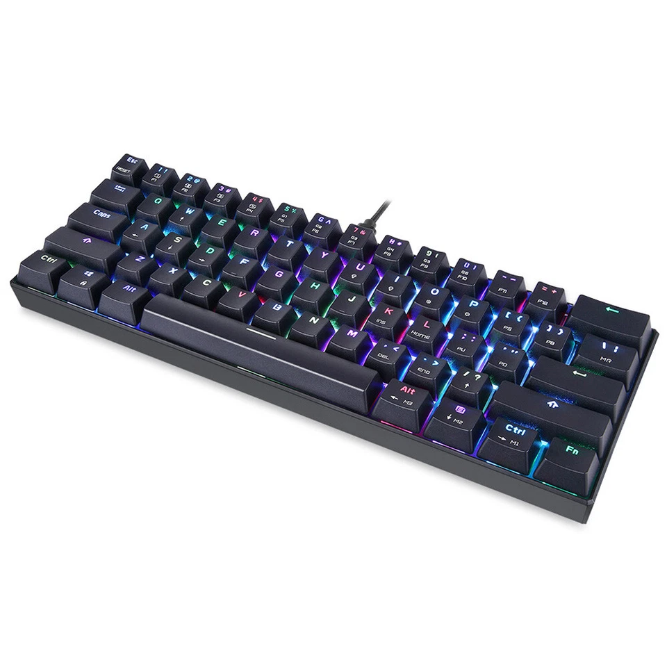 MOTOSPEED CK61 RGB Mechanical Gaming Keyboard OUTMU Red Switches Keyboard M2Q6 - Image 3 of 4