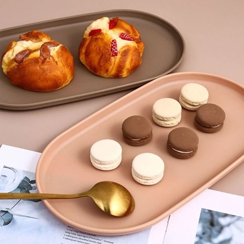 Stackable Dessert Tray Oval Dish Plate Serving Tray Wedding Party - Picture 10 of 16