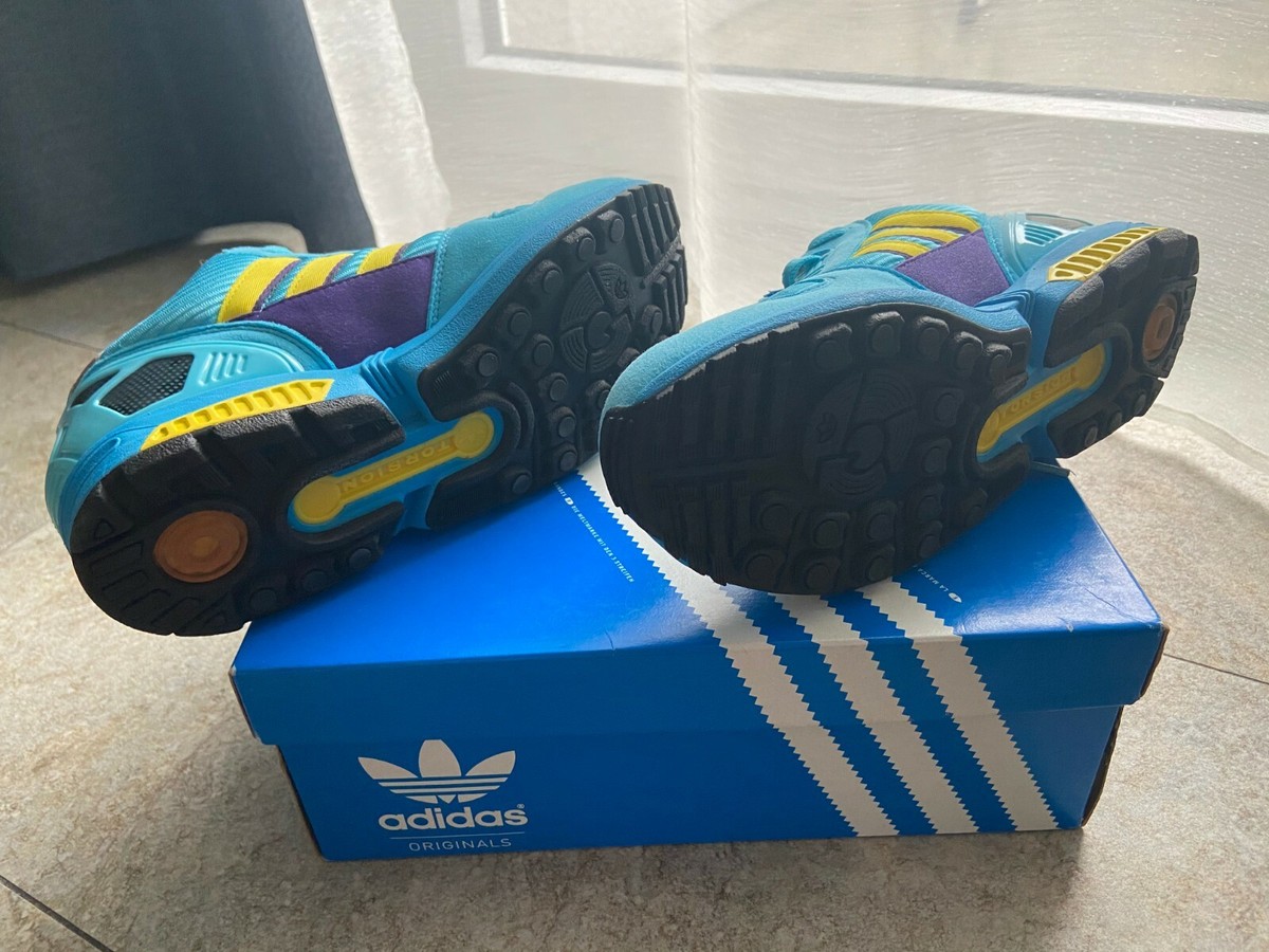 ADIDAS ZX 8000 AQUA 2009 OG - 37 1/3 -- 5000 9000 WOOD HYDRA