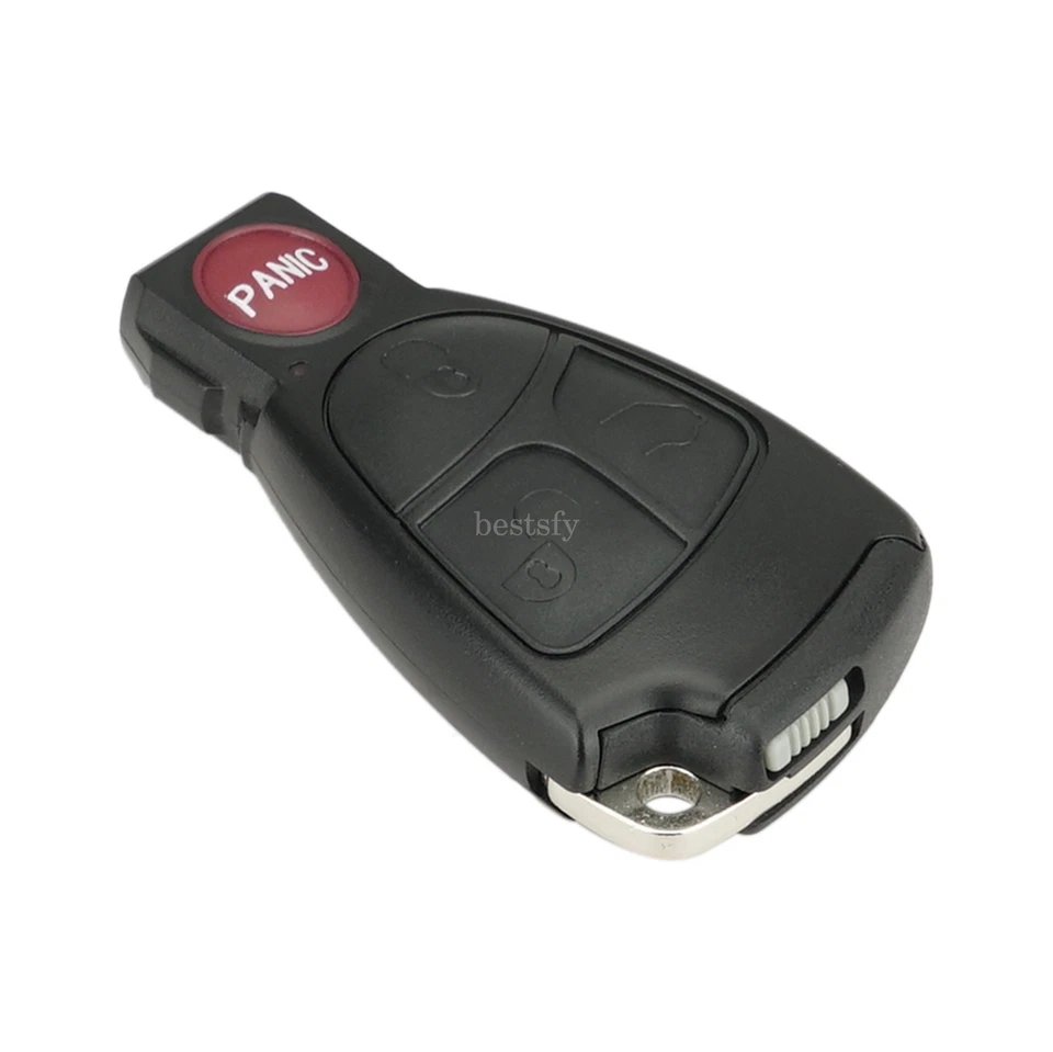 Para Mercedes Benz C240 C230 C320 CL500 2001-2005 Mando a distancia Coche Llavero Carcasa 4BTN Foto 4 de 4