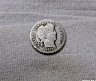 1910 P SILVER BARBER DIME