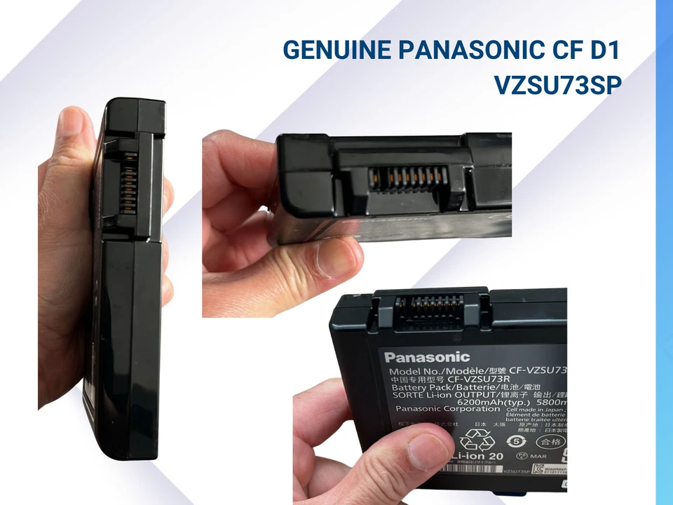 Genuine Panasonic CF D1 CF-VZSU73SP 63 Wh Battery CF-D1 mk1, mk2, mk3 - Image 4 of 4