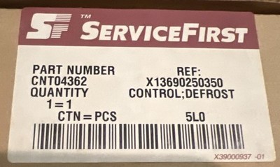 Trane Defrost Control Board ''NEW''  CNT04362  X13690250350