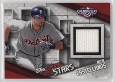 2015 Topps Opening Day Opening Day Stars Relics Nick Castellanos #ODR-NC 7xm