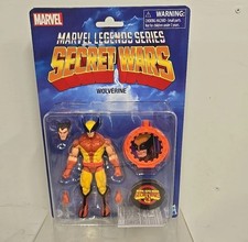 Marvel Legends Secret Wars Wolverine 40th Anniversary Retro 6in Action Figure