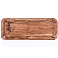 Akazienholz Serviertablett Servierbrett Anea 28X11Cm