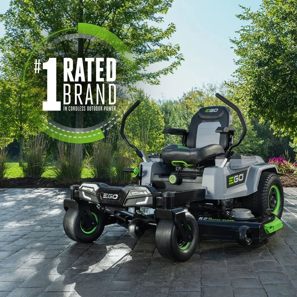 EGO ZT5207L Power+ 52” Z6 Zero Turn Riding Mower Kit with 6 x 12.0