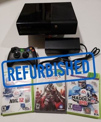 Microsoft Xbox 360 E Console + OEM Controller   Fully Restored   Tested & Works
