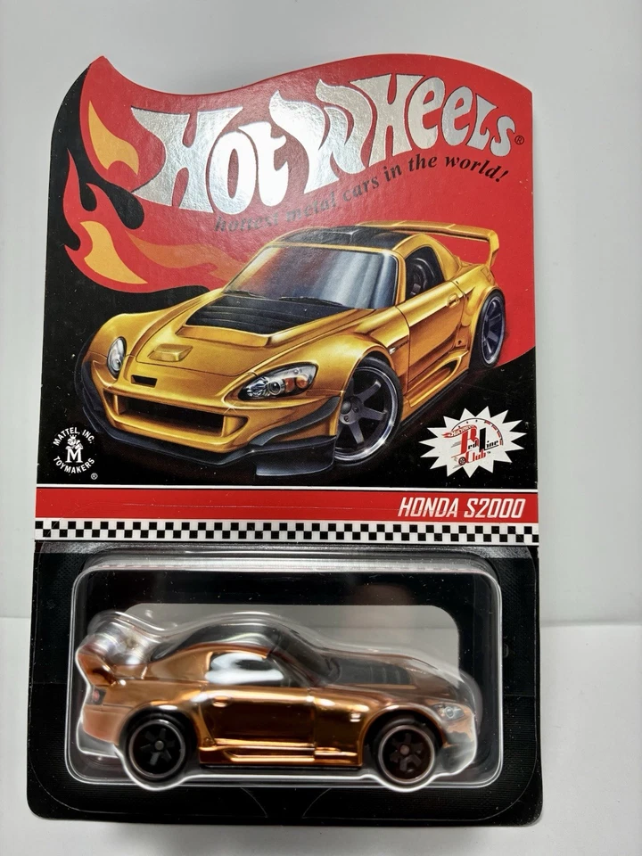 Hot Wheels Honda S2000 Imola Orange Mattel RLC 2018 Redline Club No.5565/10000 Foto 2 de 4