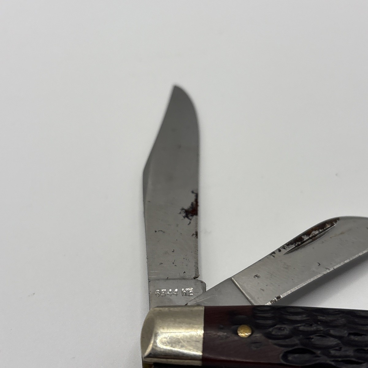 Vintage Case XX USA 6344 HE 3 Blade 9 Dots Pocket Knife | eBay