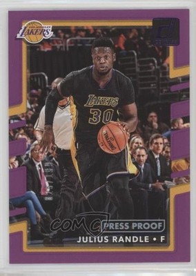 2017-18 Panini Donruss Press Proof Purple 25/199 Julius Randle #69 0en