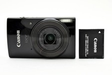 Canon IXY 190 Compact Digital Camera Black 20.0MP Operation Confirmed