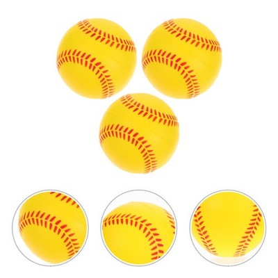  3 Pcs Schaumstoff-Softball Kinderspieler Training Für Und Jugendliche