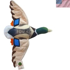Realistic 18" Mallard Duck Plush Stuffed Animal - Perfect Wall Mount Decoration