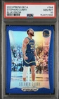 2023 Panini Prizm Deca Basketball Blue Stephen Curry #144 PSA 10