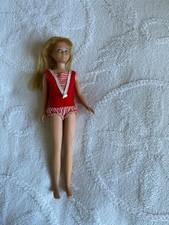 VINTAGE 1960's BLONDE SKIPPER DOLL W/ ORIGINAL SWIMSUIT TLC