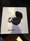 Smart Ring Health Tracker, Fitness Tracker Heart Rate Monitor Silver Size10 Ring