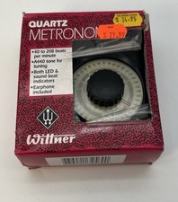Wittner MT50 Quartz Metronome with Earplug Open Box Tested