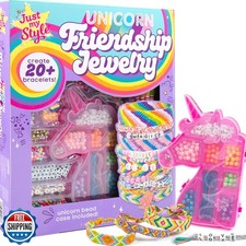 Horizon Group USA Unicorn Friendship Bracelets Create 20 Bracele